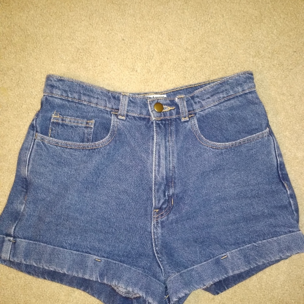 American Apparel Jean shorts Sz 28